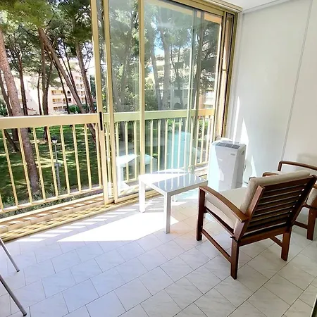 Apartment T2 Climatise Avec Coin Nuit, Parking, Piscine Et Tennis - 200m Plages Et Commerces - Fr-1-316-154 Six-Fours-les-Plages